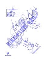 CILINDRO / CARTERS 1 para Yamaha F4A Manual Starter, Tiller Handle, Manual Tilt, Shaft 20