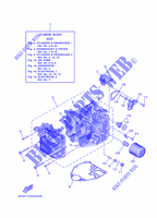 CILINDRO / CARTERS 1 para Yamaha F25G Manual Starter, Tiller Handle, Manual Tilt, Shaft 20