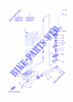 KIT DE REPARAÇÃO 2 para Yamaha F25G Manual Starter, Tiller Handle, Manual Tilt, Shaft 20