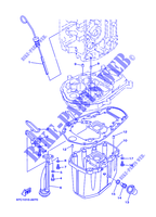 OIL PAN para Yamaha F30A Manual Starter, Tiller Handle, Hydro Trim & Tilt, Shaft 15
