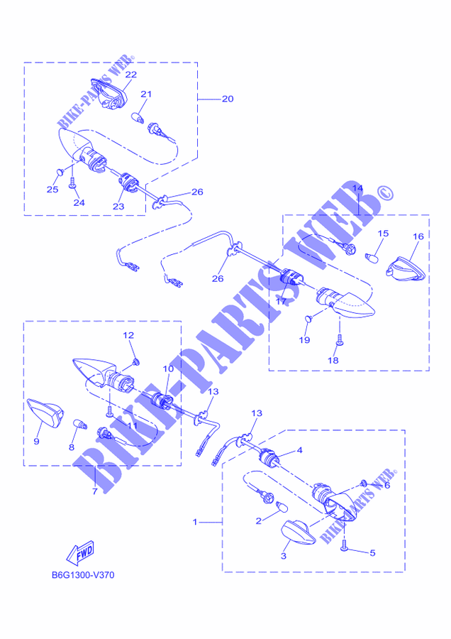 FAROLIM PISCA para Yamaha MT-125 2020