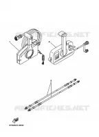 CAIXA DE CONTROLE REMOTO para Yamaha 40V 2-STROKE 2000