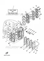 CILINDRO / CARTERS para Yamaha 40V 2-STROKE 2000