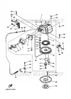 PEDAIS DE ARRANQUE para Yamaha 40V 2-STROKE 2000
