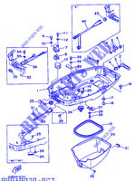 CARENAGEM INFERIOR para Yamaha 50H 2 Stroke 1997