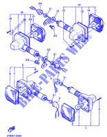 FAROLIM PISCA para Yamaha XT600K 1991