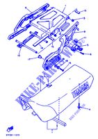 BANCO / PORTA BAGAGENS para Yamaha XTZ660 (35.3KW) 1993