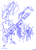 CARENAGEM LATERAL para Yamaha DTE125 1992