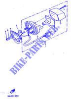 FAROLIM TRASEIRO para Yamaha DT50R 1988