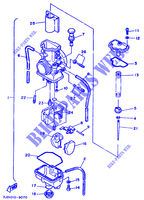 CARBURADOR para Yamaha YZ125 1991